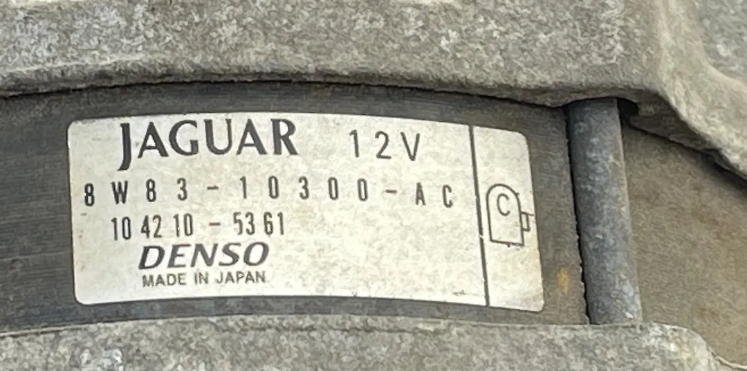 Alternator - 2012 Jaguar XF