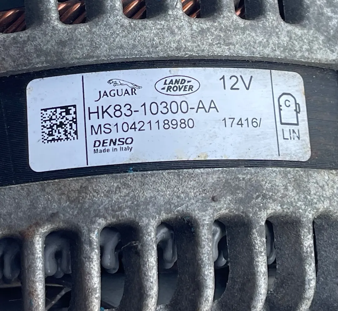 Alternator - 2017 Jaguar XF