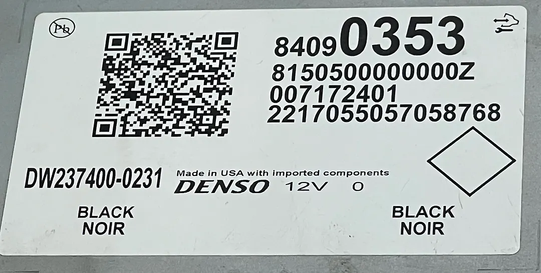 Chassis Control Module - 2017 Cadillac ESCLADE