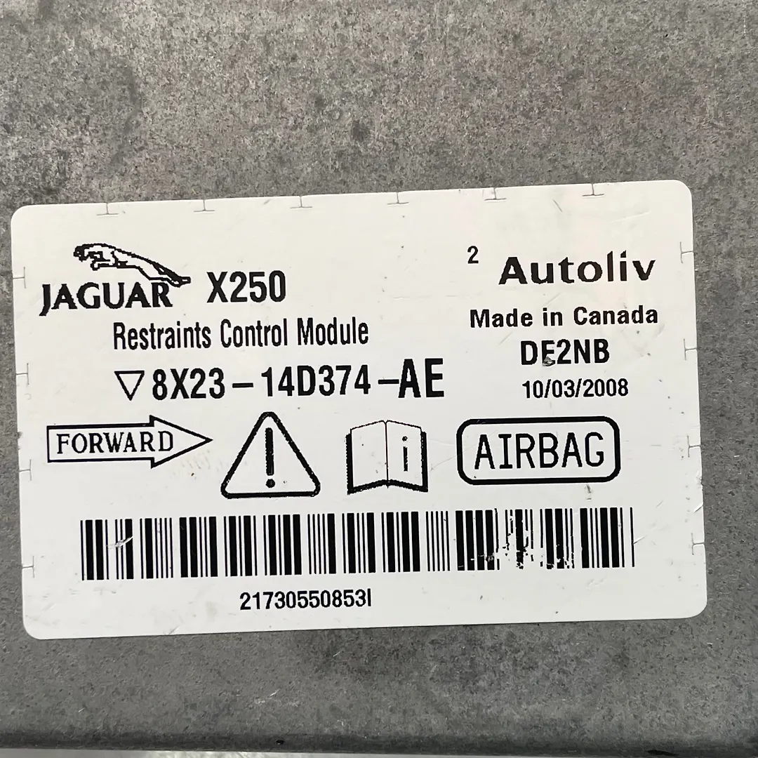 Air bag Module - 2011 Jaguar XF