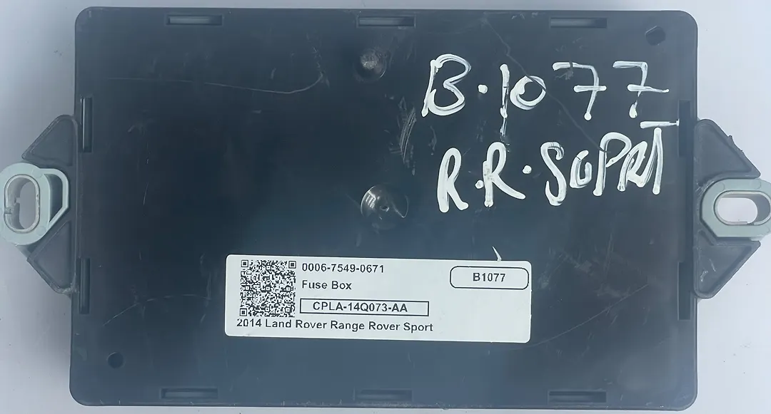 Fuse box - 2014 Land Rover RANGE ROVER SPORT