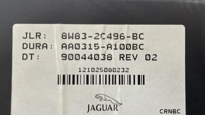 Parking Brake Control Module - 2017 Jaguar XF
