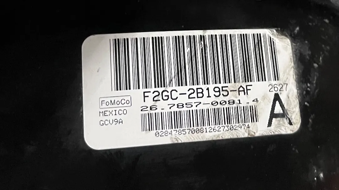 Brake booster - 2018 Lincoln MKX Reserve