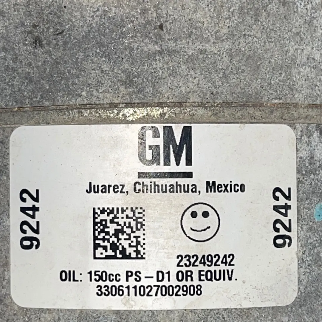 AC Compressor - 2018 GMC Terrain SLT