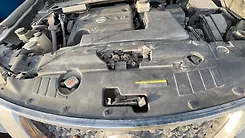 Radiator cover baffle - 2013 Nissan Pathfinder 3.5i