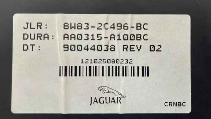 Parking Brake Control Module - 2011 Jaguar XF
