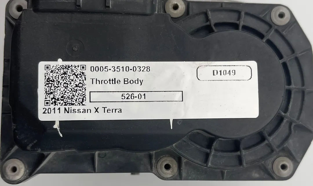 Throttle body - 2011 Nissan X-Terra