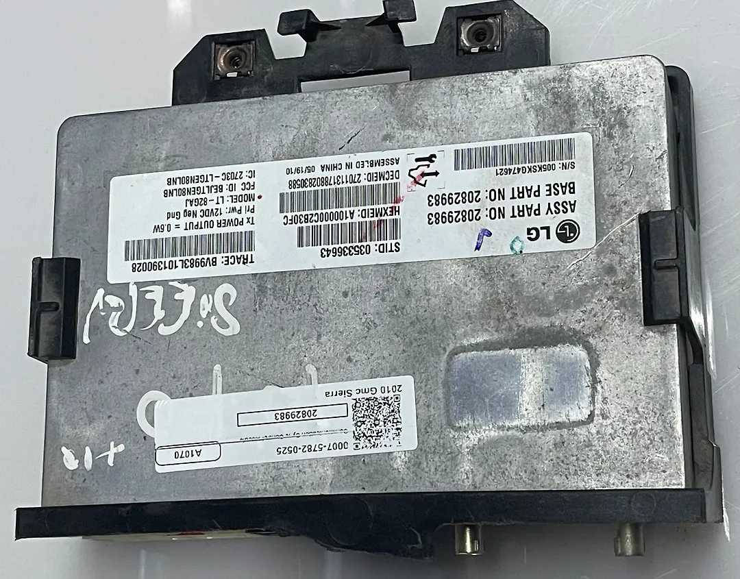 Communication Sync Control Module - 2011 GMC DENALI