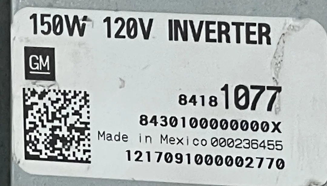  AC and DC Power Control Module - 2017 Chevrolet Tahoe