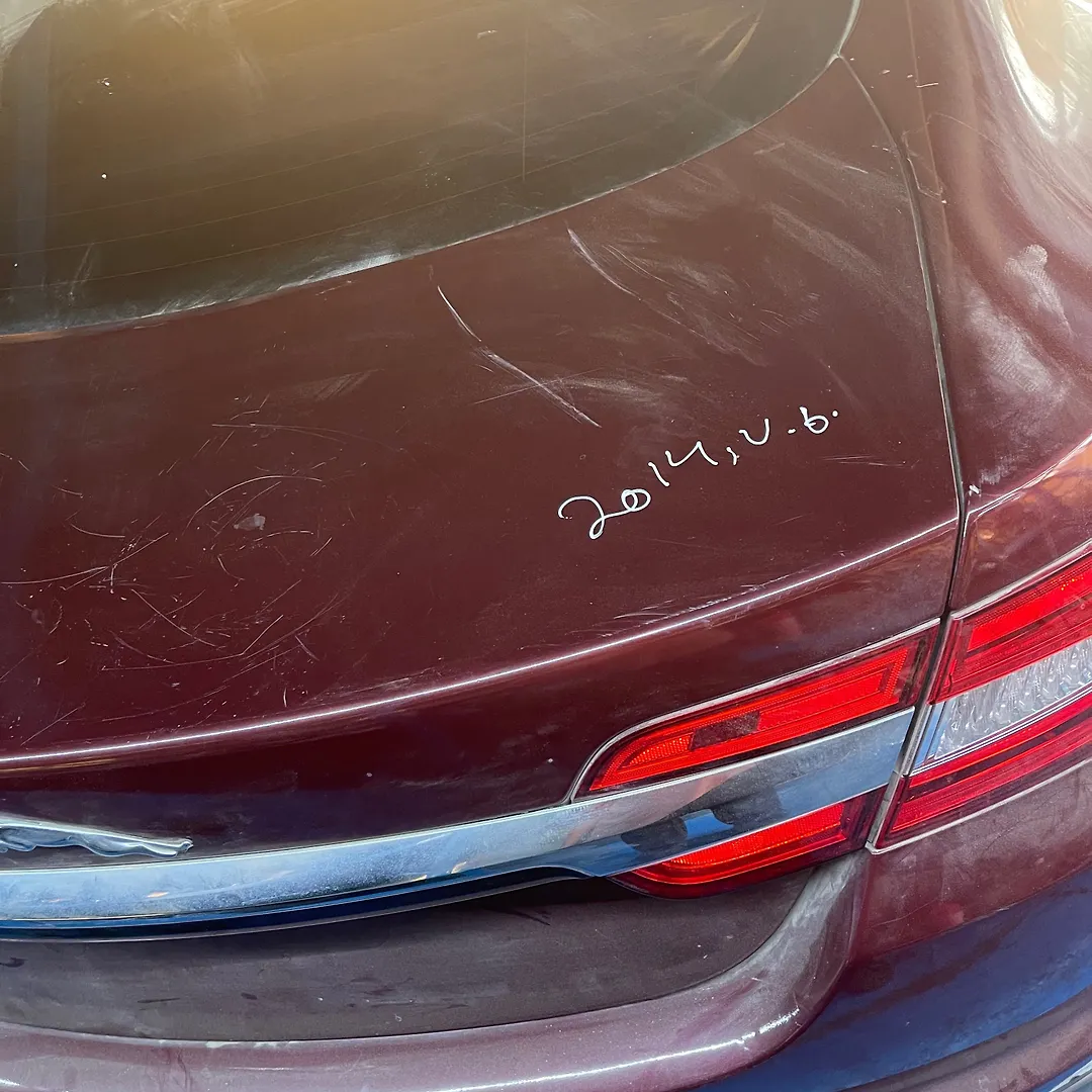 Trunk - 2013 Jaguar XF