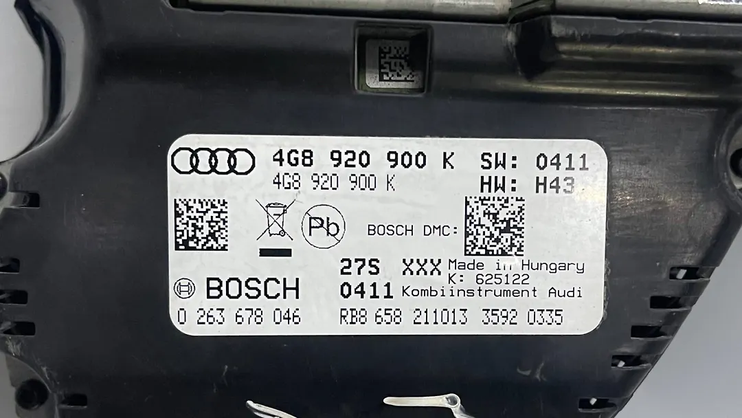 Speedometer - 2014 Audi A6