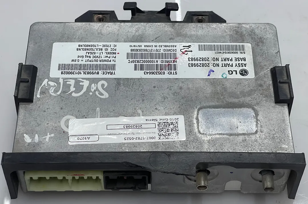 Communication Sync Control Module - 2011 GMC DENALI