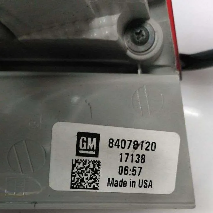 Tail Light (LH) - 2018 Chevrolet Cruze