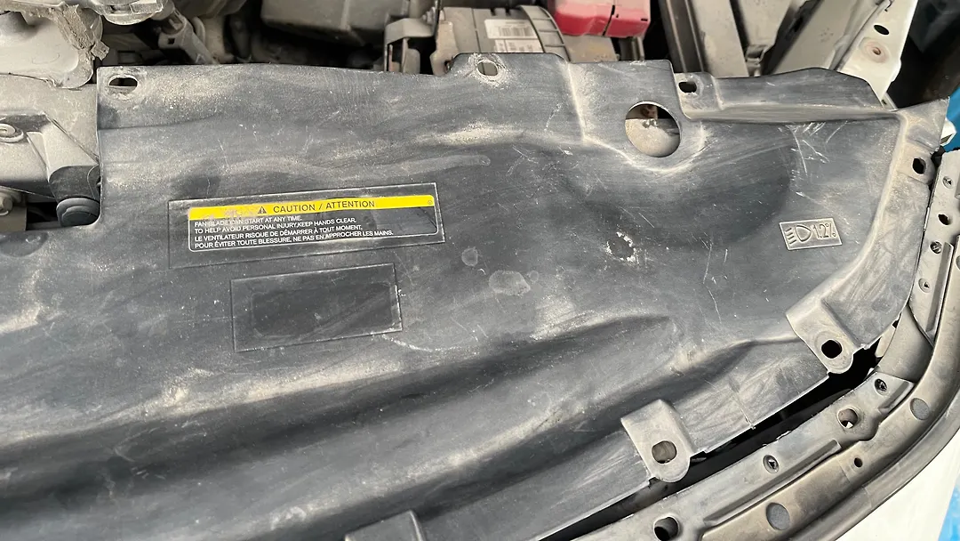 Radiator cover baffle - 2015 Infiniti QX60
