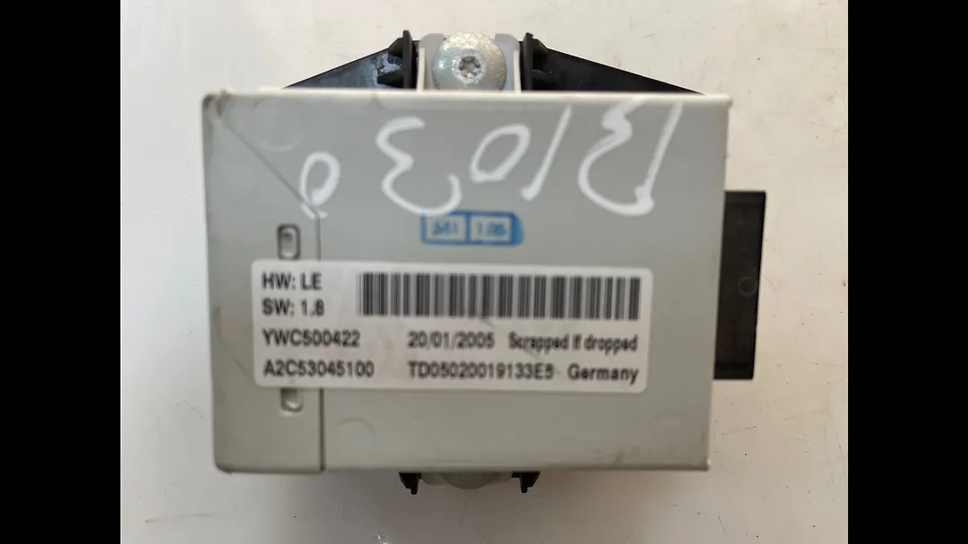 Navigation Control Module - 2005 Land Rover VOGUE