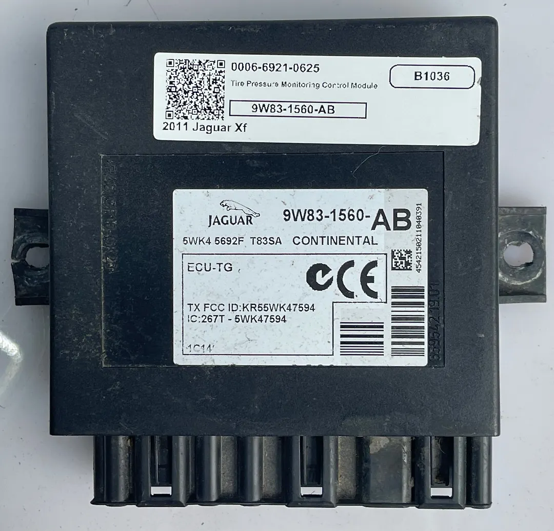 Tire Pressure Monitoring Control Module - 2011 Jaguar XF