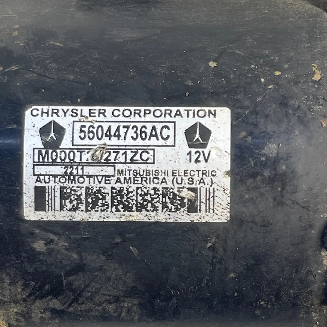 Starter Motor - 2013 Dodge Durango