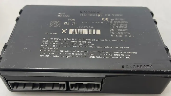 Keyless Control Module  - 2017 Jaguar XE