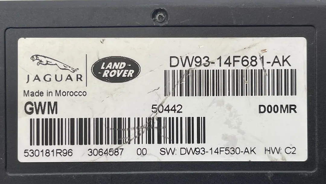 Captive Consumption Control Module - 2015 Jaguar XJL