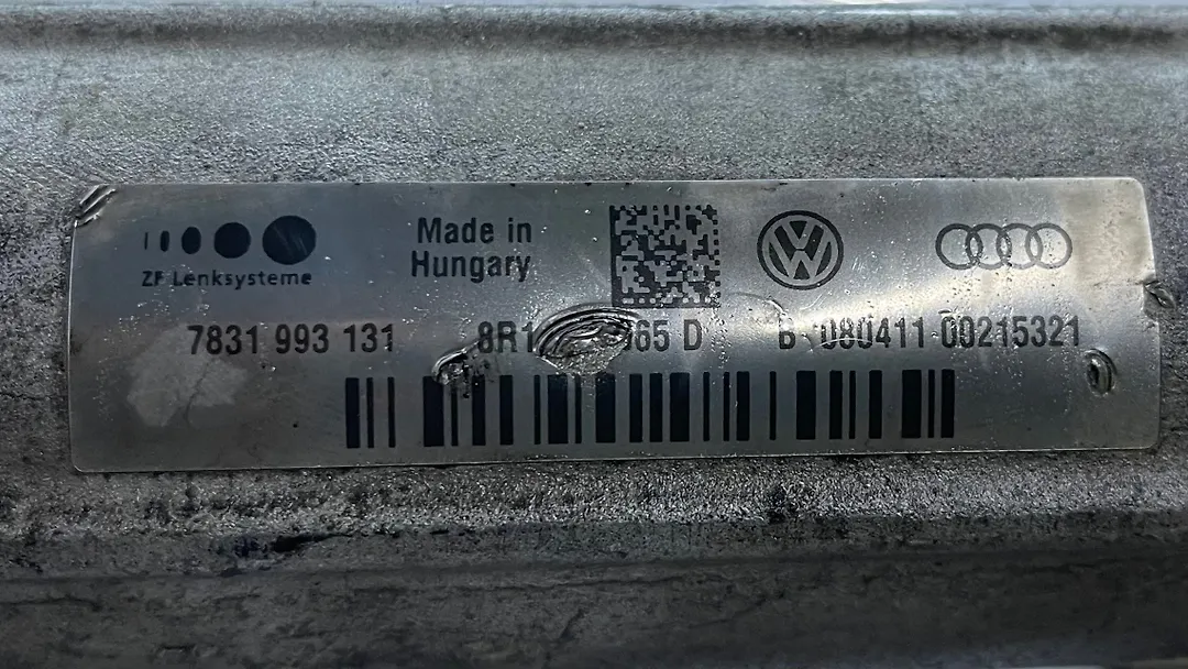 Steering box/rack - 2011 Audi Q5