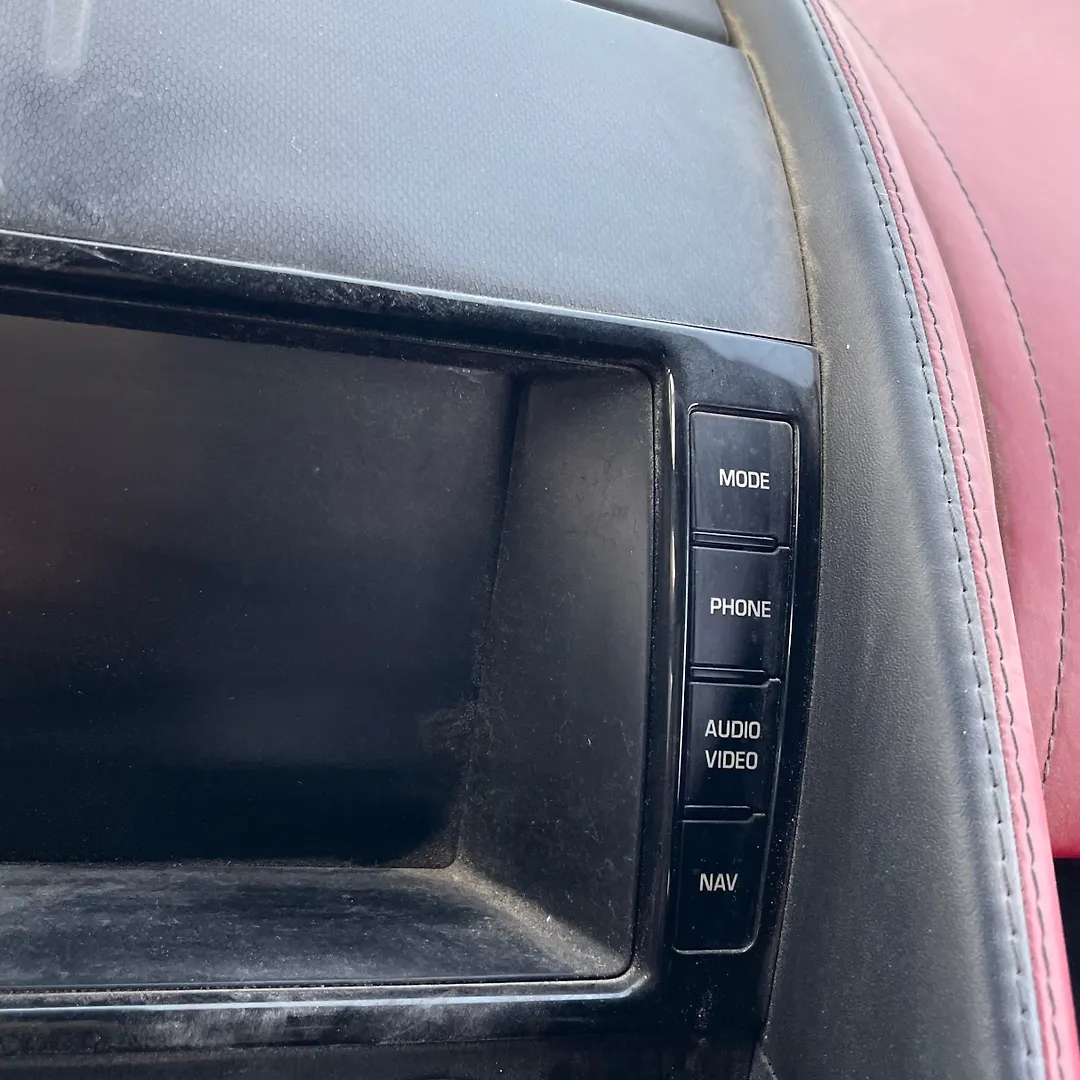Info-gps-tv screen - 2015 Jaguar F-type
