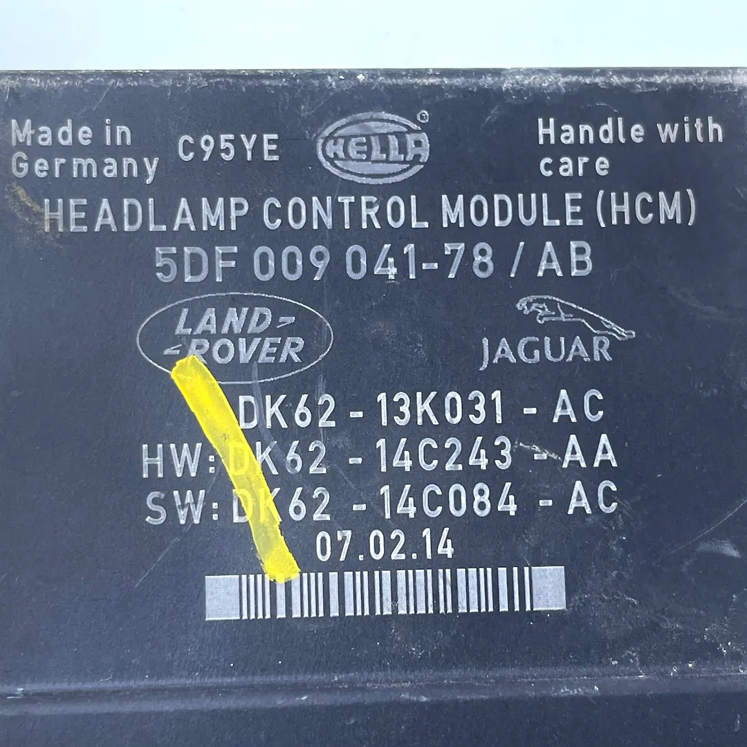 headlight control module - 2014 Land Rover RANGE ROVER SPORT
