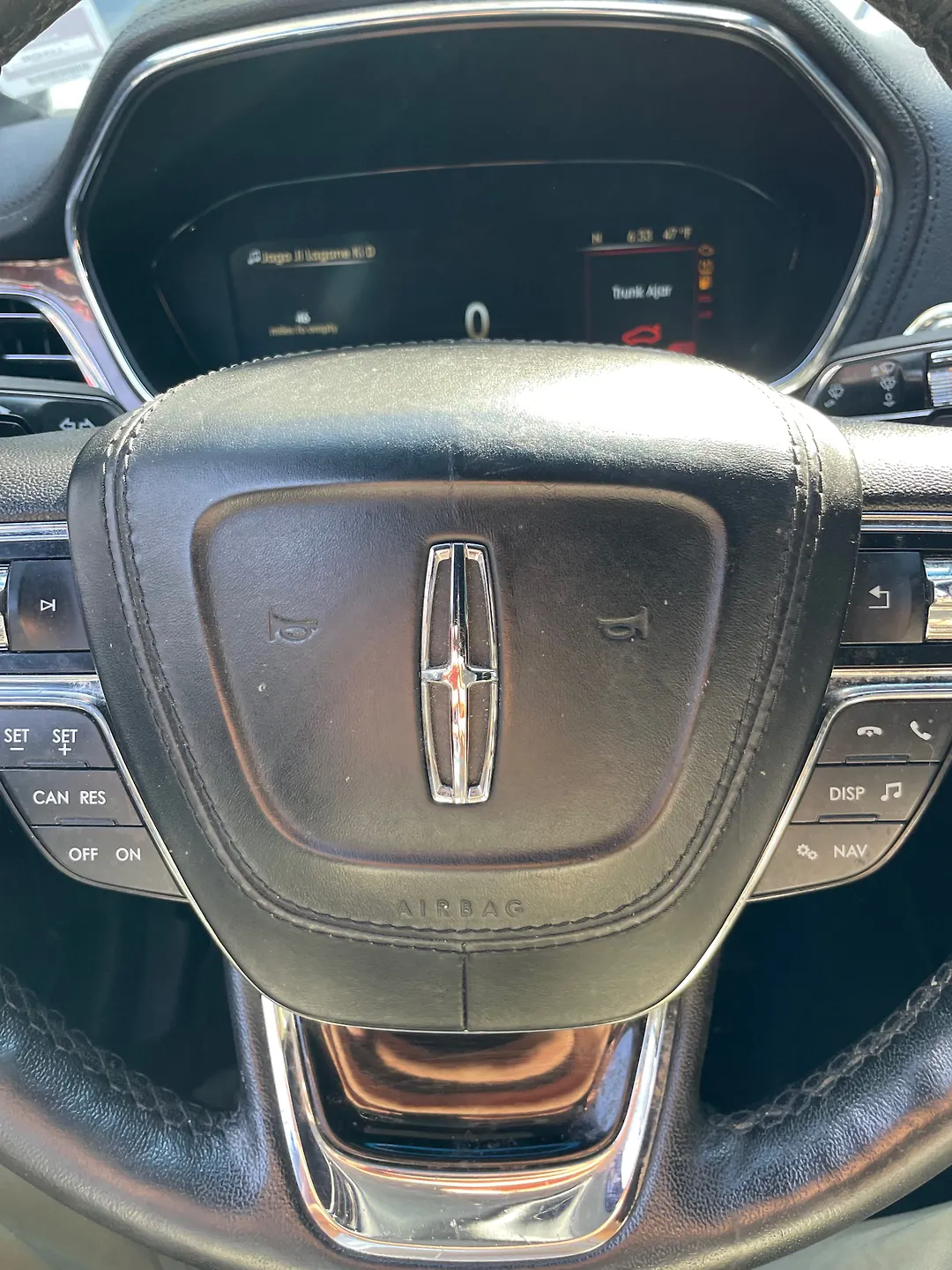Airbag (Steering) - 2017 Lincoln Continental
