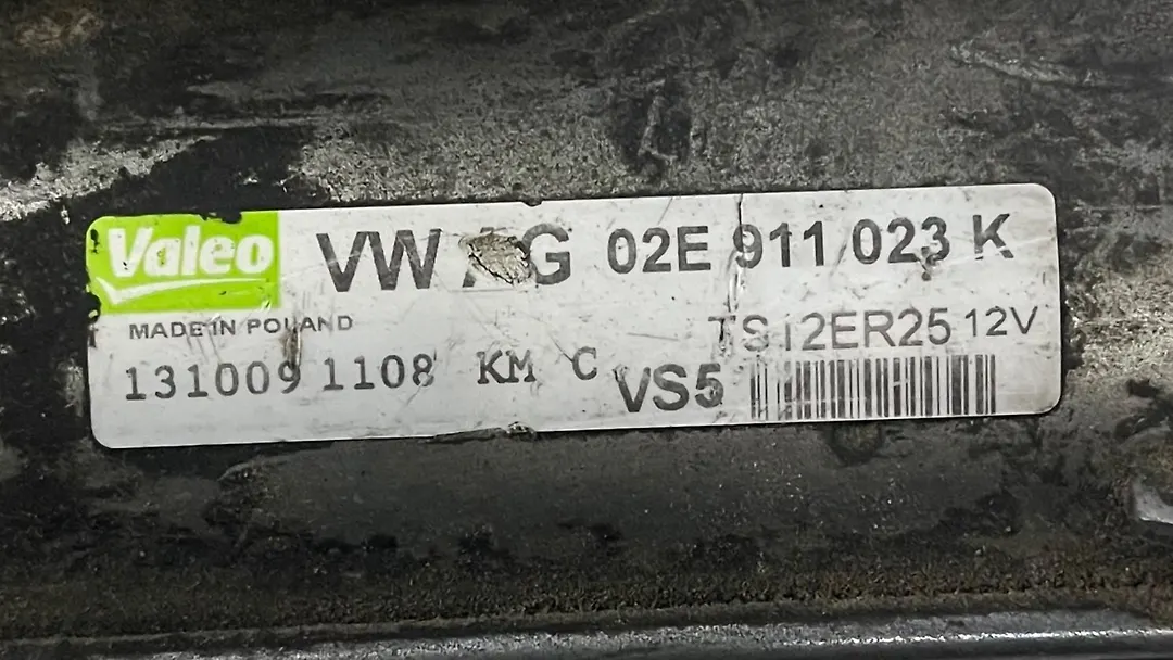 Starter Motor - 2010 Volkswagen Passat