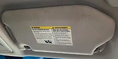 Sun visor - 2014 Infiniti QX60