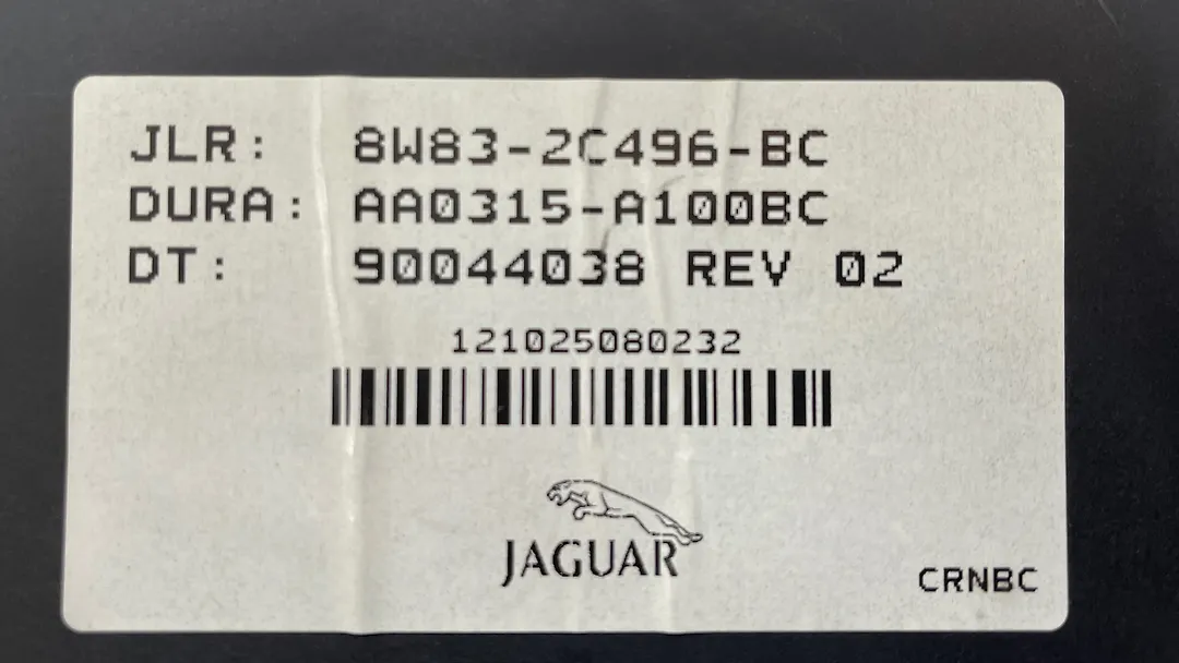 Parking Brake Control Module - 2011 Jaguar XF