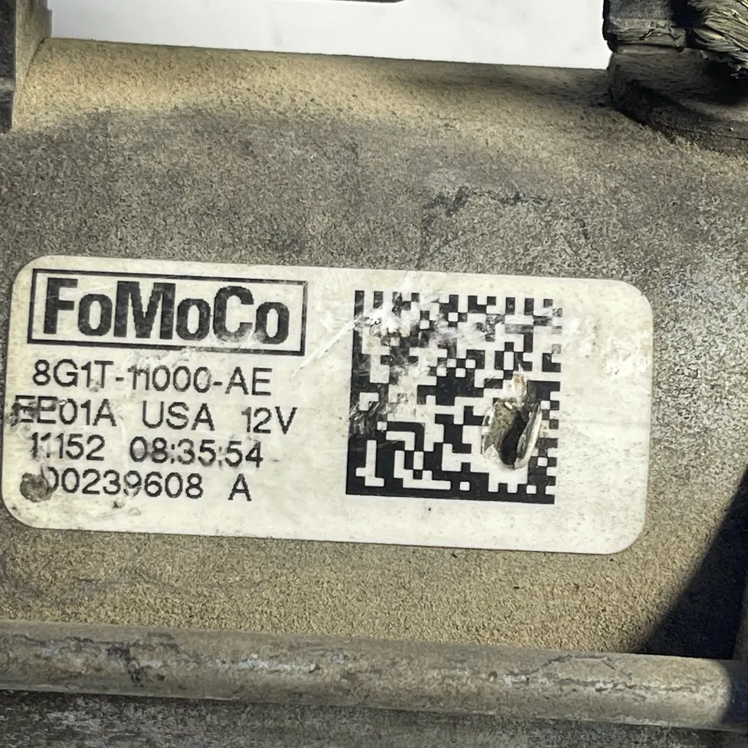 Starter Motor - 2011 Lincoln MKX