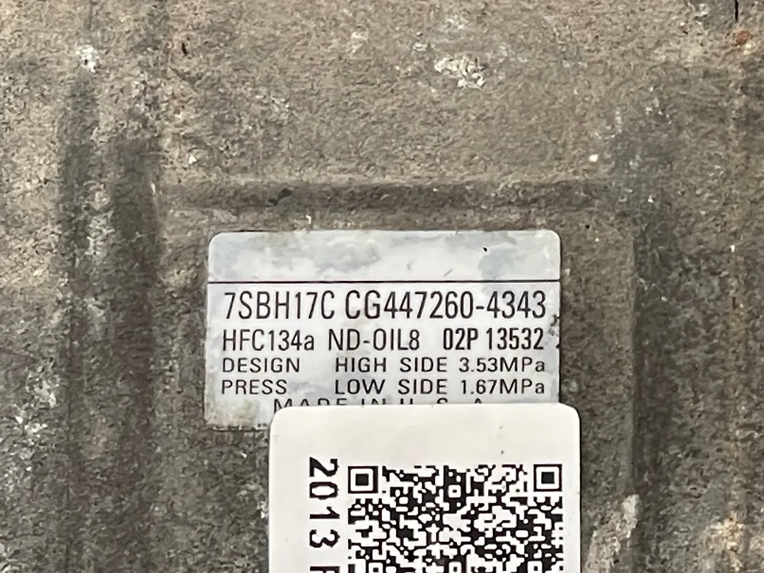 AC Compressor - 2013 Ford Explorer XLT