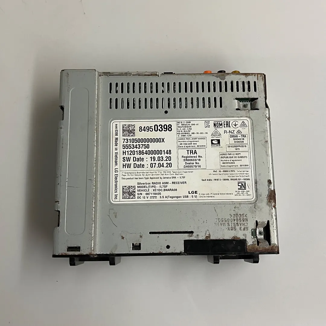 Radio FM CD Player Receiver - 2021 Chevrolet Blazer 1LT