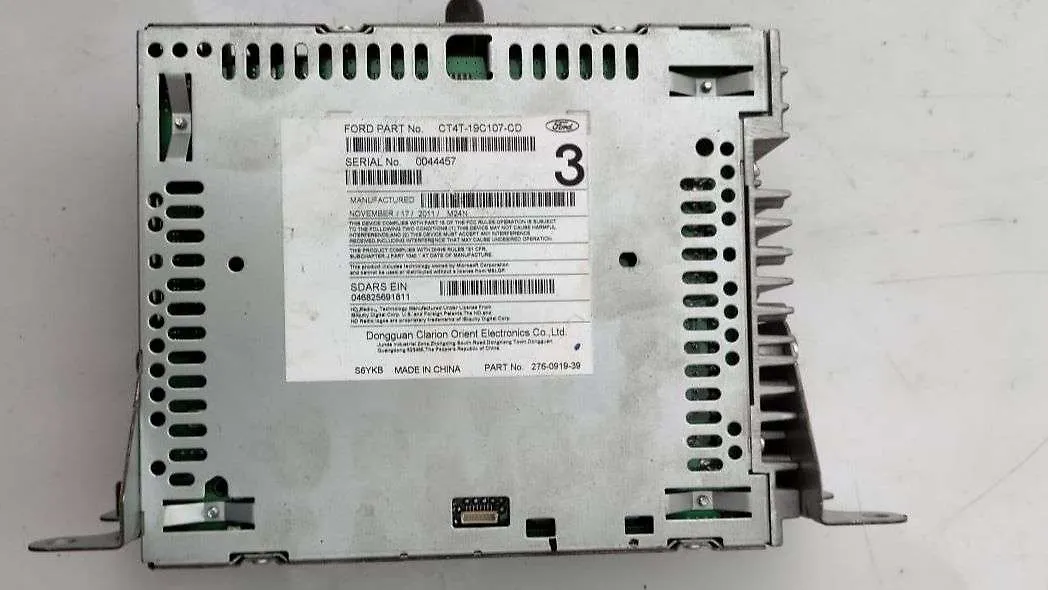 Audio CD Disc player  - 2012 Ford Edge