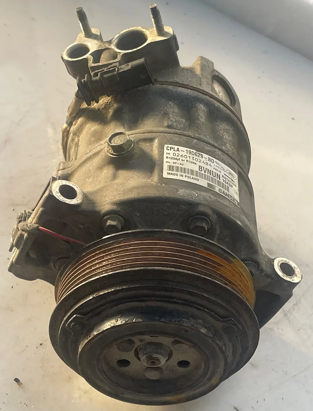 AC Compressor - 2014 Land Rover RANGE ROVER SPORT