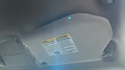 Sun visor - 2013 Nissan Pathfinder