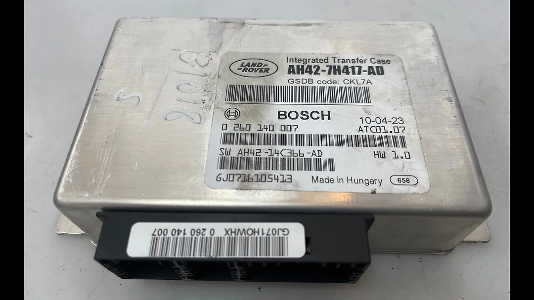  Transfer Case Control Module - 2010 Land Rover RANGE ROVER SPORT