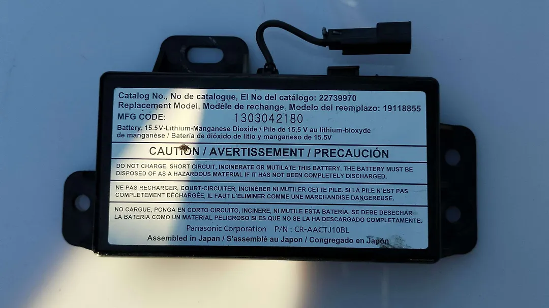 Battery Backup Communication Control Module - 2013 Cadillac ATS