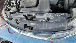 Radiator cover baffle - 2014 Nissan Pathfinder