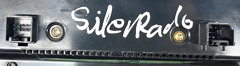 Audio equipment radio - 2015 Chevrolet SILVERADO