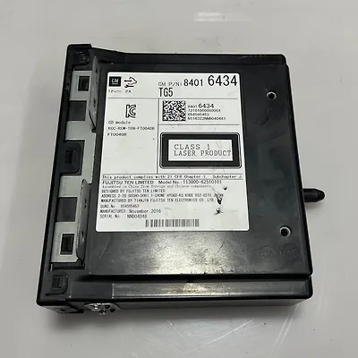 Radio FM CD Player Receiver - 2017 Chevrolet Impala LTZ
