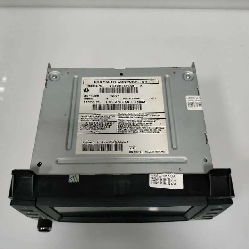 Info-gps-tv screen - 2012 Jeep GRAND CHEROOKE