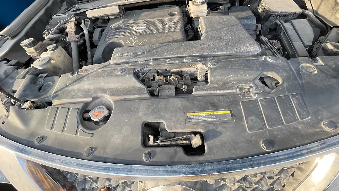 Radiator cover baffle - 2013 Nissan Pathfinder 3.5i