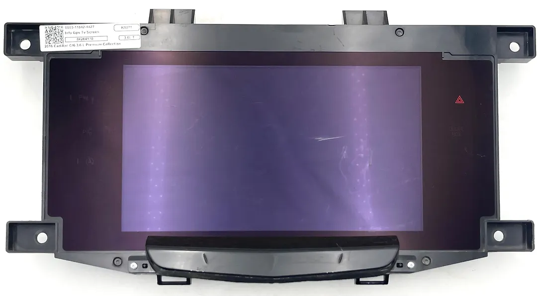 Info-gps-tv screen - 2016 Cadillac CT6 3.6L Premium Collection