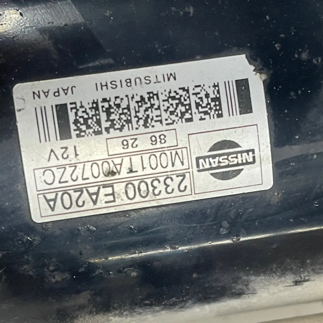Starter Motor - 2011 Nissan Murano