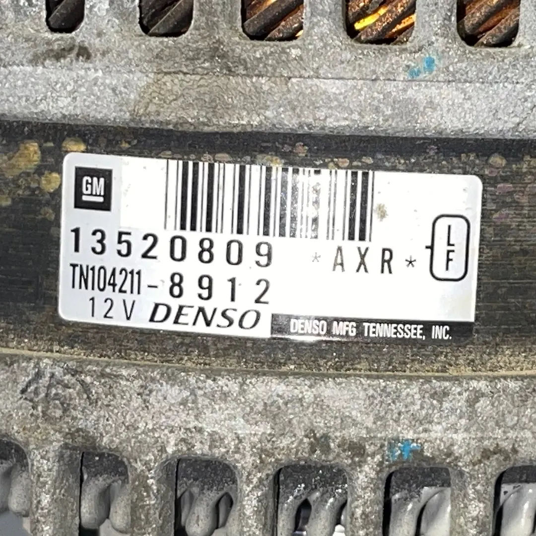 Alternator - 2020 Cadillac XT6 Premium Luxury
