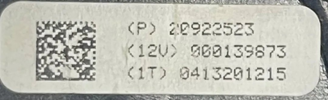 power window switch (RHF) - 2011 GMC DENALI
