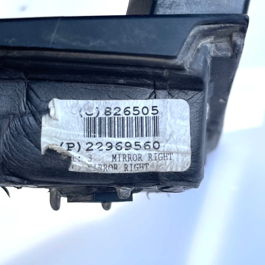 Side Mirror (RH) - 2015 Chevrolet Impala