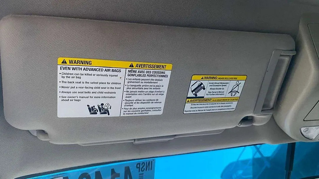 Sun visor - 2010 Infiniti QX56 5.6i