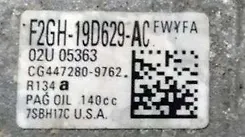 AC Compressor - 2017 Ford Edge